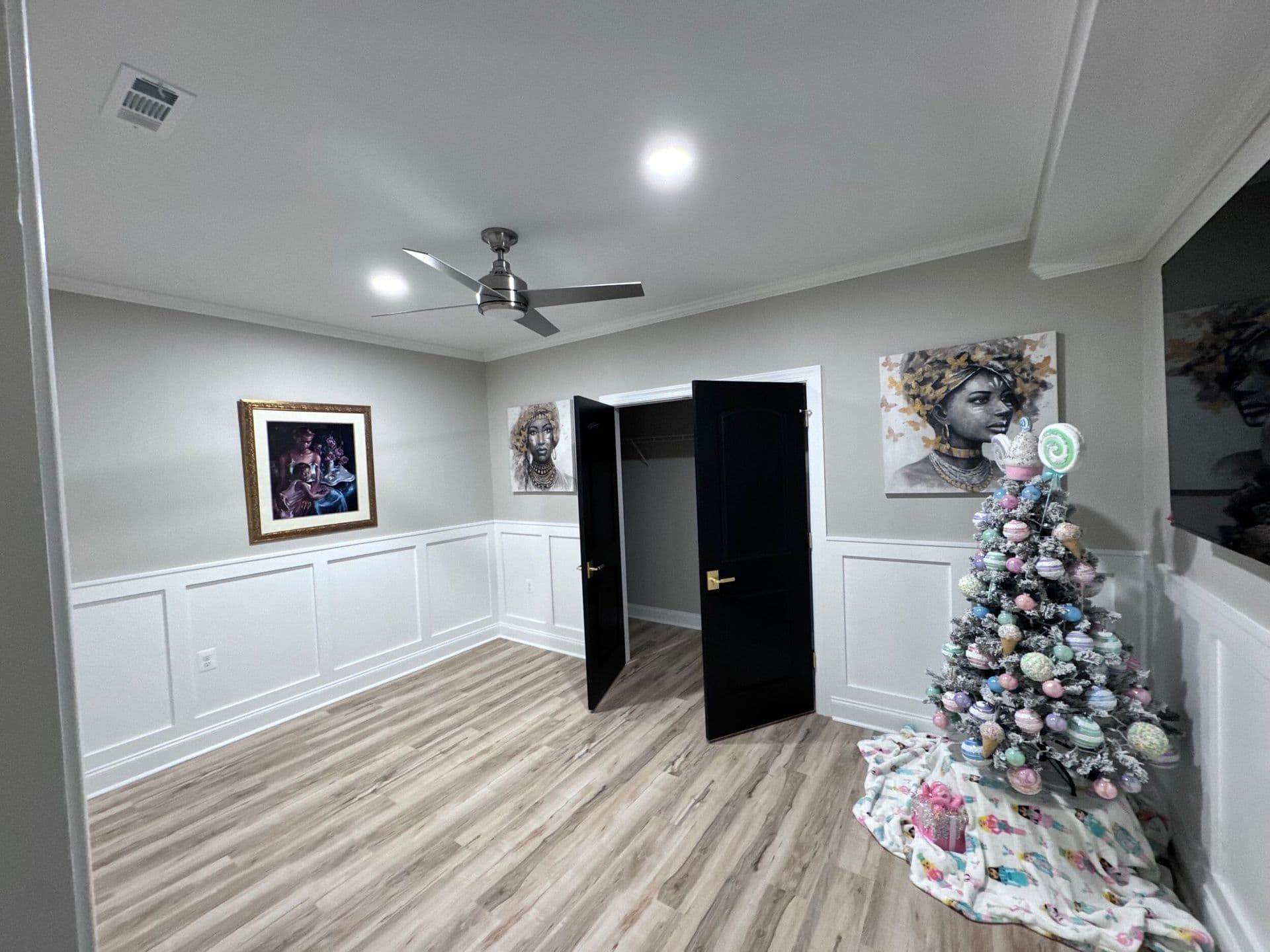 open basement
