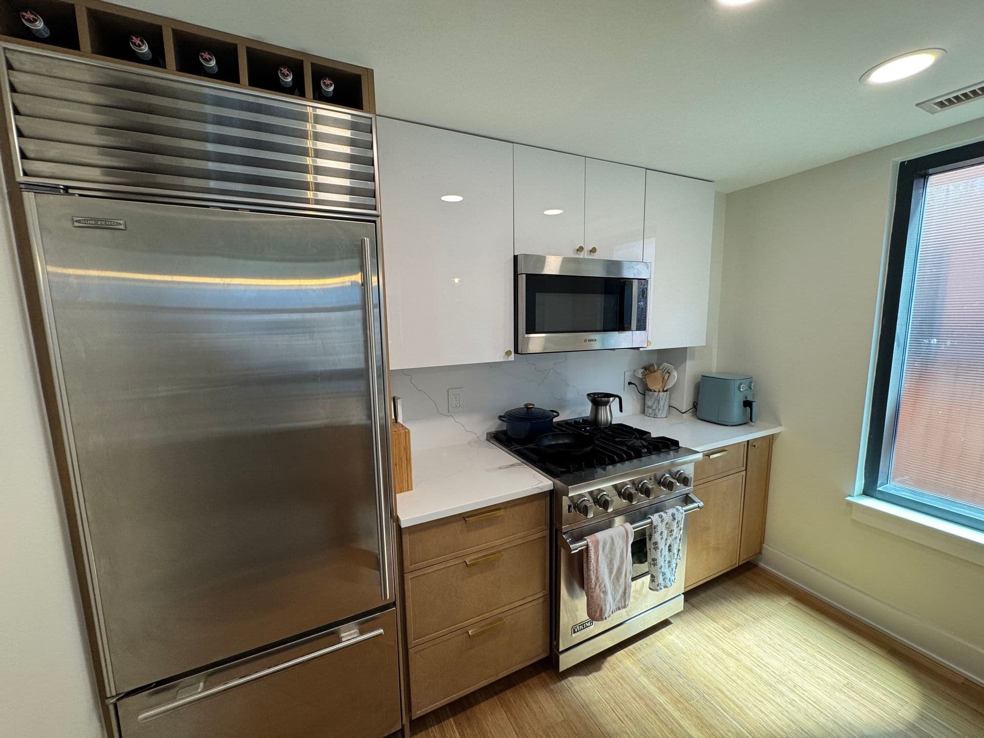 stainless kitchen