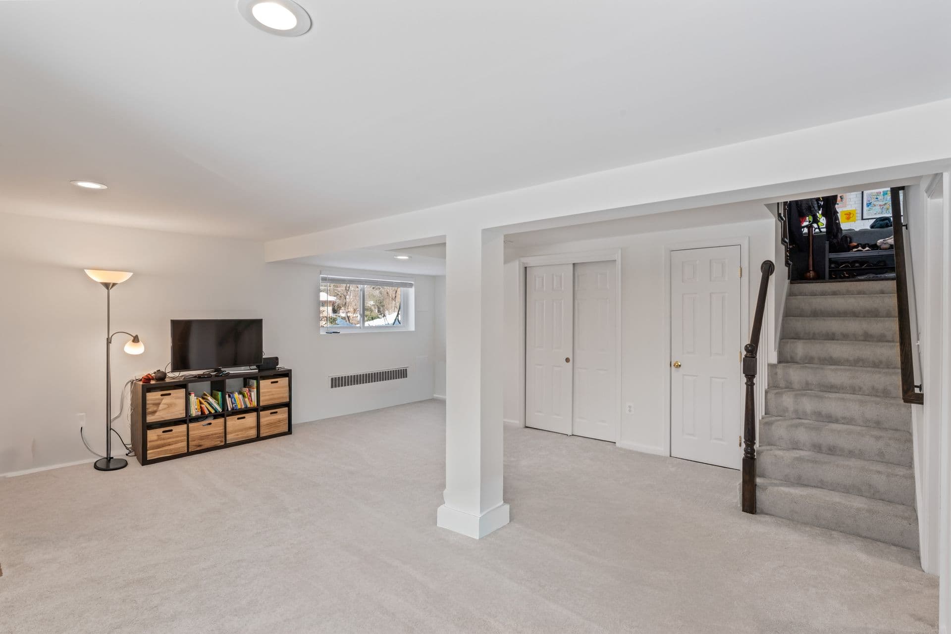 basement stairs